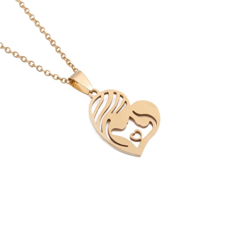 Mother and Daughter Stainless Steel Necklace - New without tag